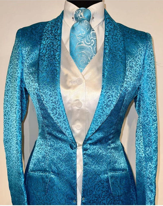 Marsha De Arriaga, Ladies, Turquoise Day Coat