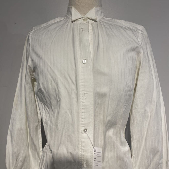 White Striped Formal Shirt