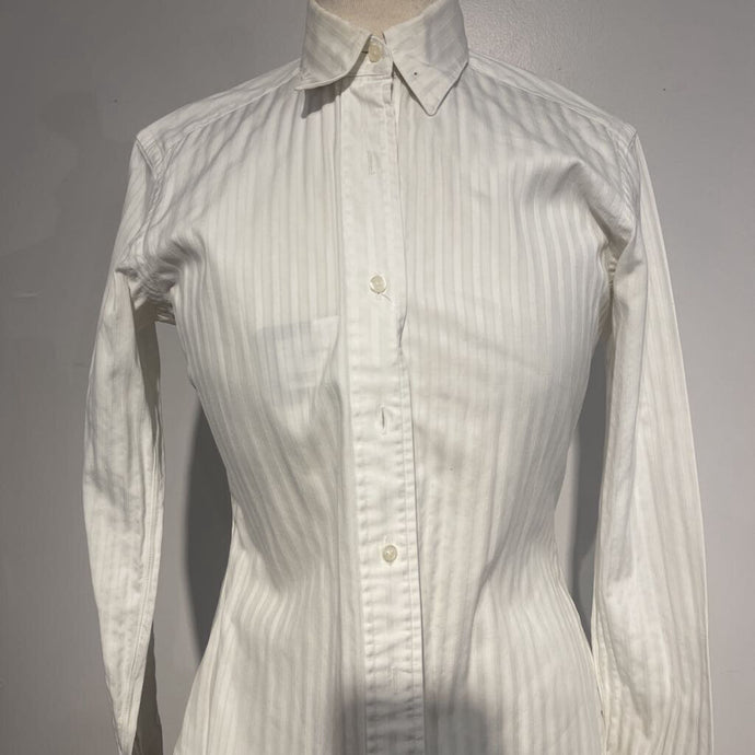 Becker Brothers Striped White Shirt