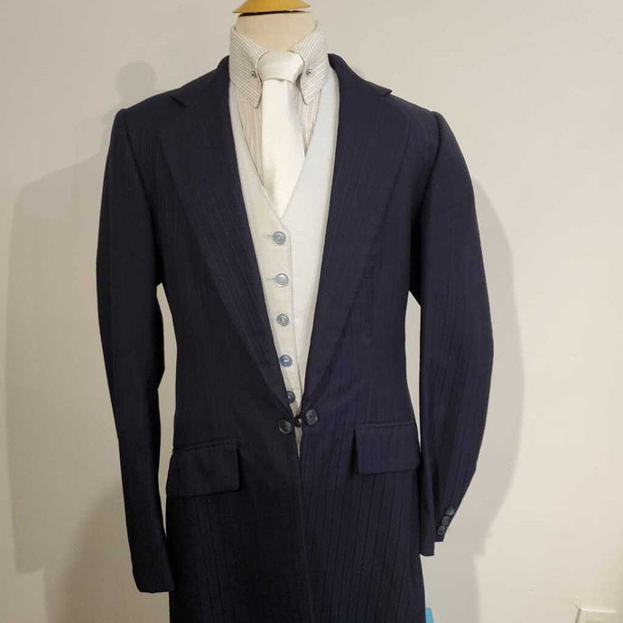 Hawkewood Navy Striped Suit