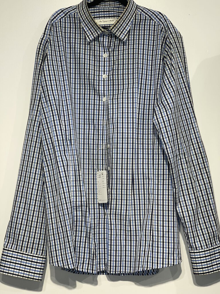 MTC Blue Plaid Shirt