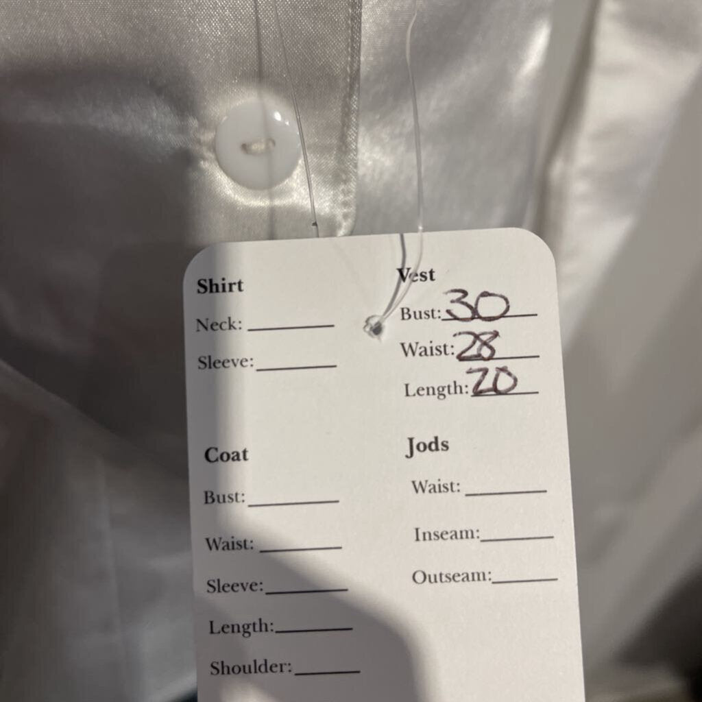 BRB White Vest