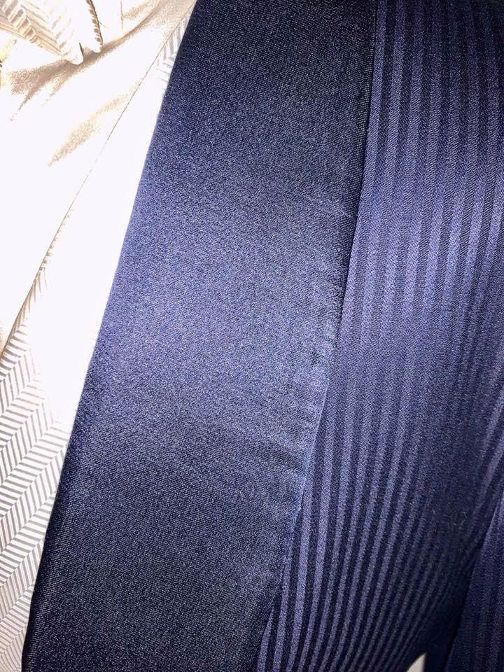 Marsha De Arriaga Navy Formal