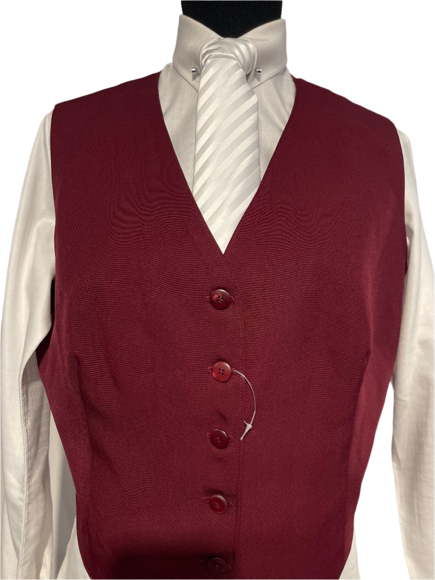 Custom Maroon Vest