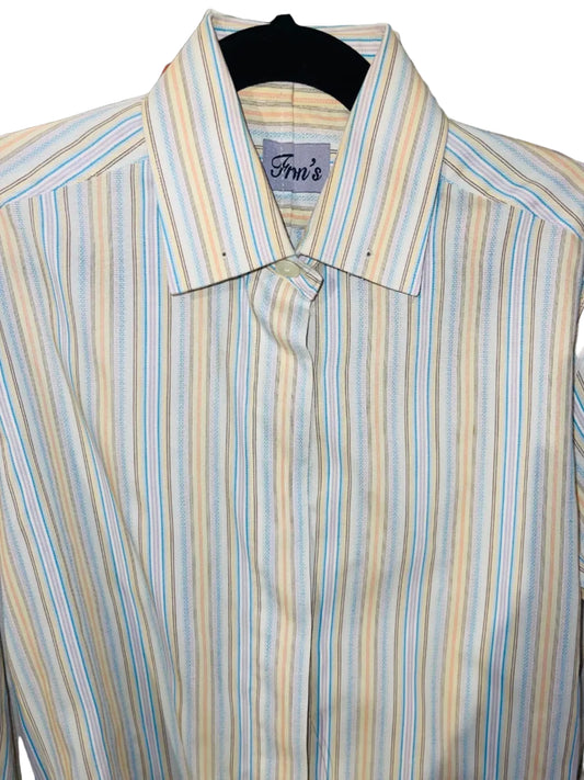 Friersons, Peach Striped Shirt