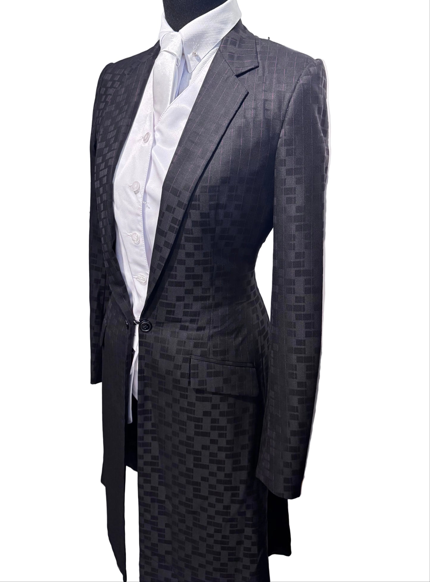 Custom, Black Ladies Day Suit