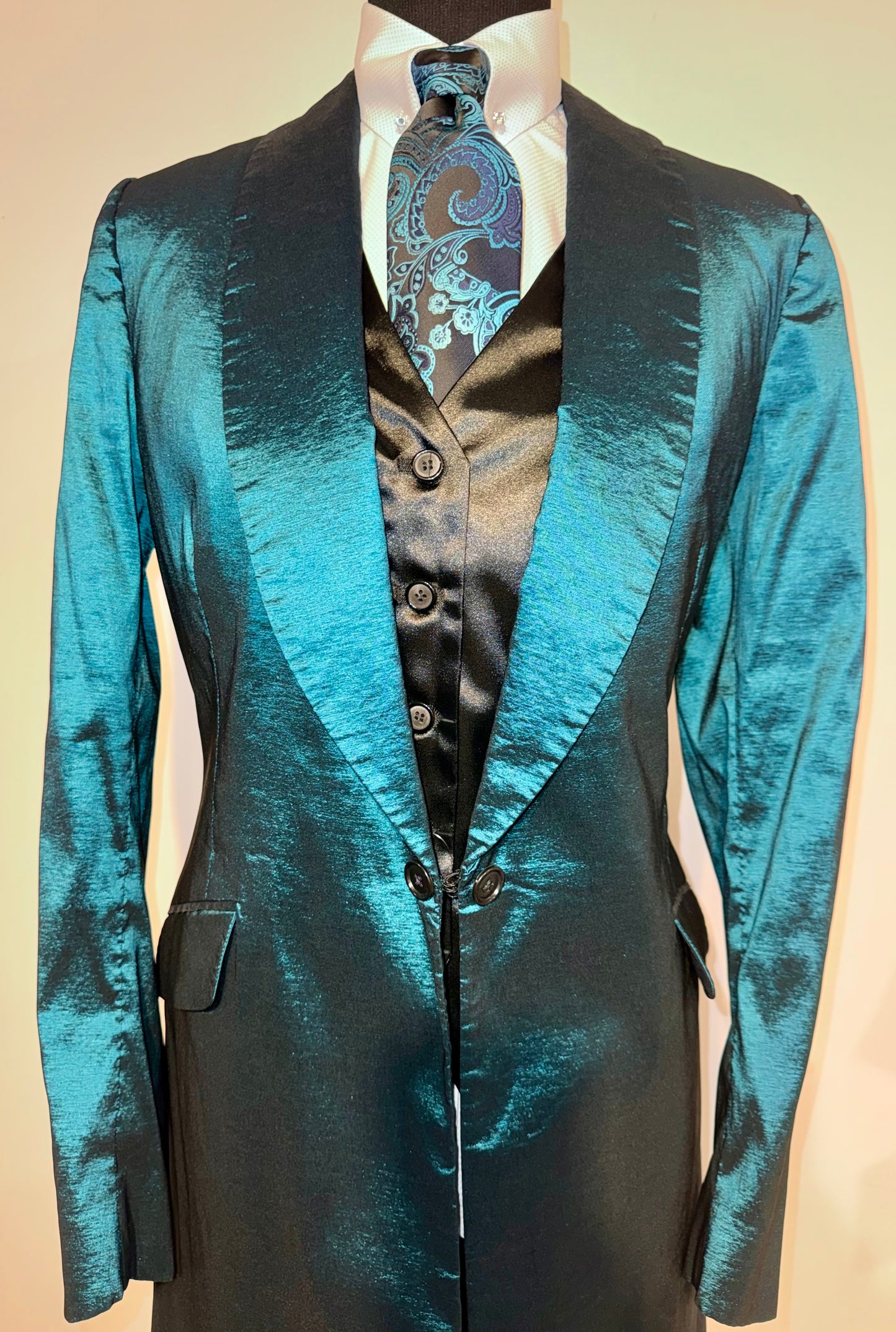 Hawkewood, Teal Ladies Day Coat
