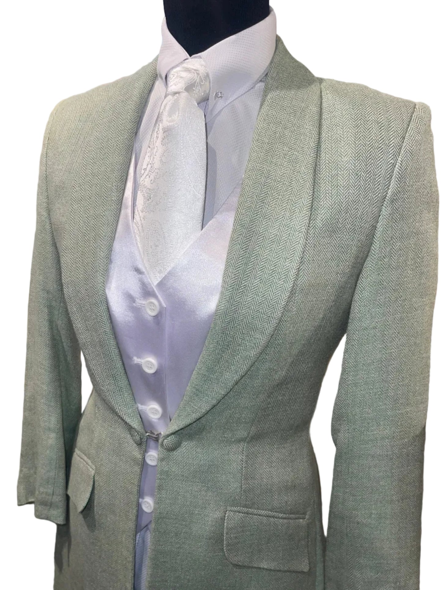 Marsha De Arriaga, Ladies Green Day Coat