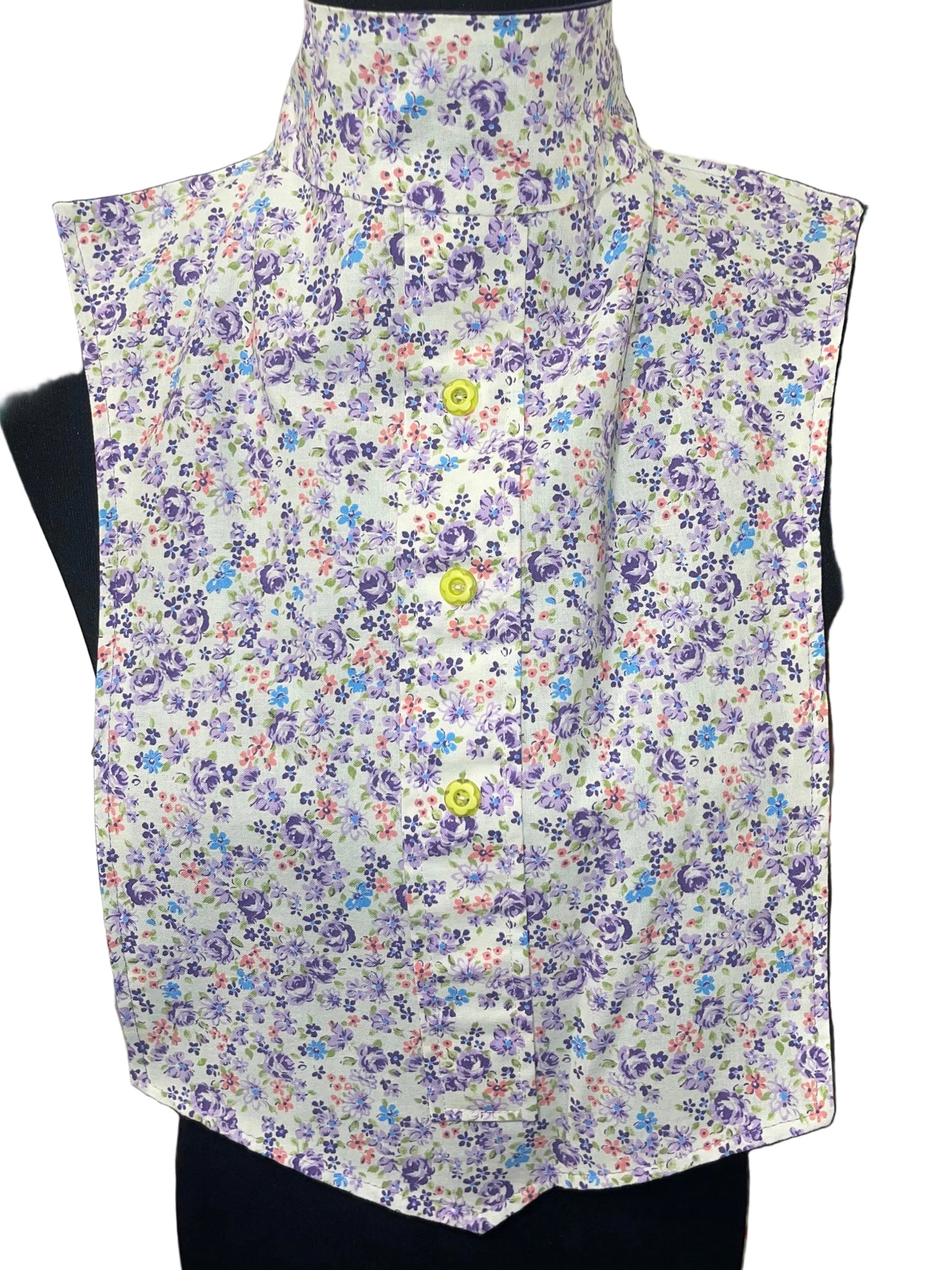 Purple Floral Dickie