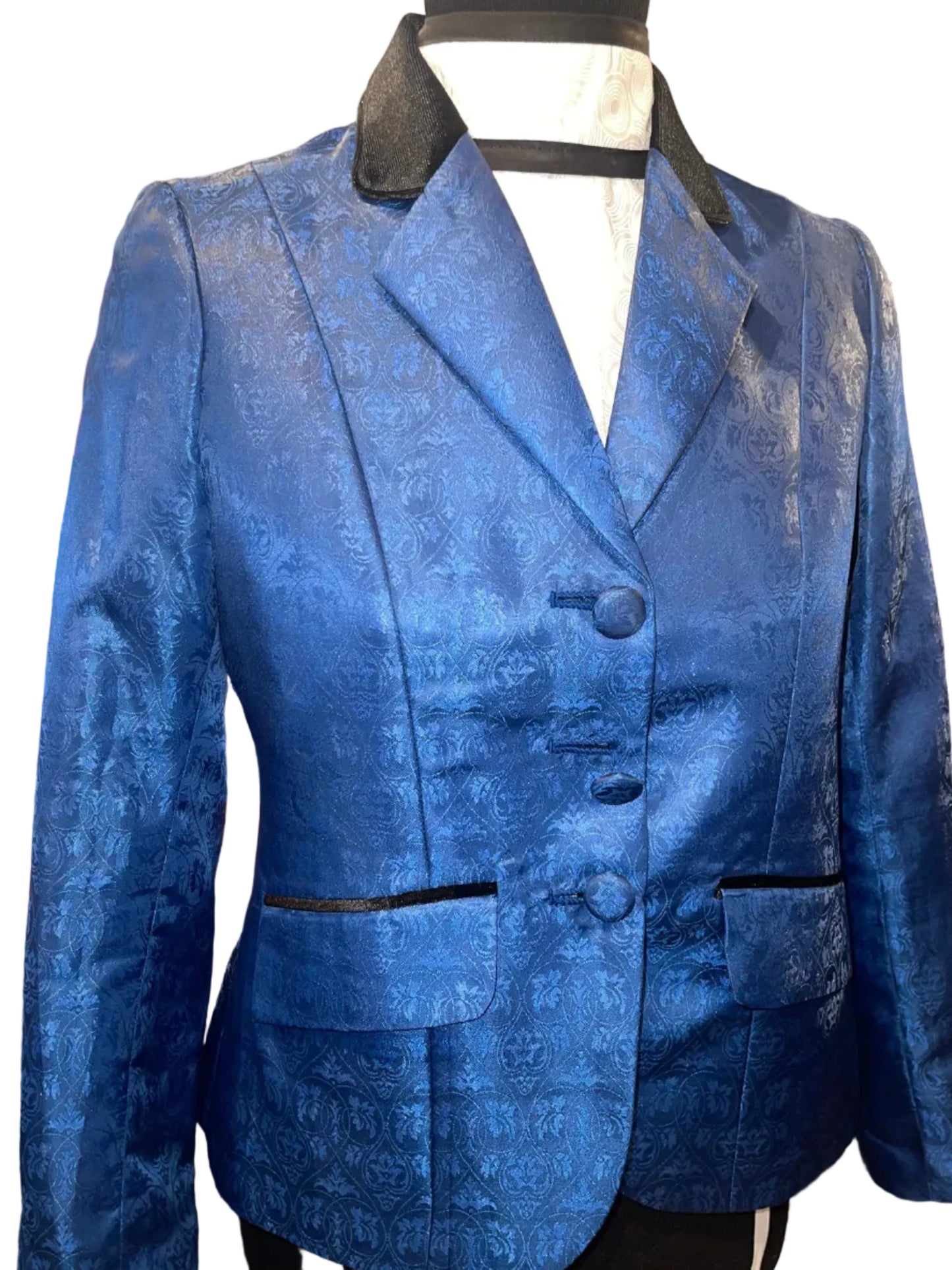 MTC, Blue Brocade Hunt Coat
