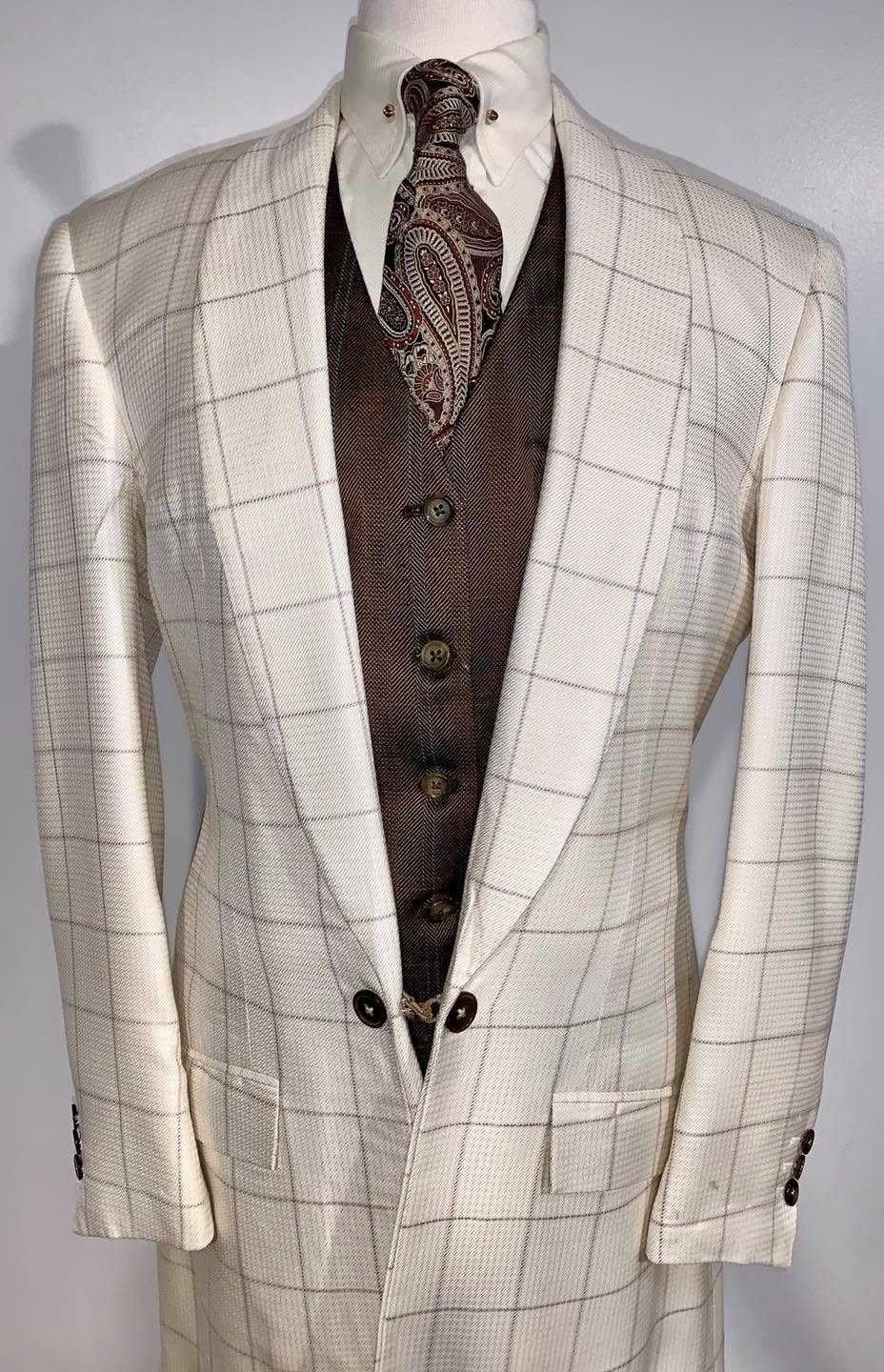 Custom, Cream Day Coat
