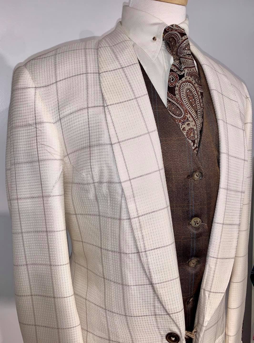 Custom, Cream Day Coat