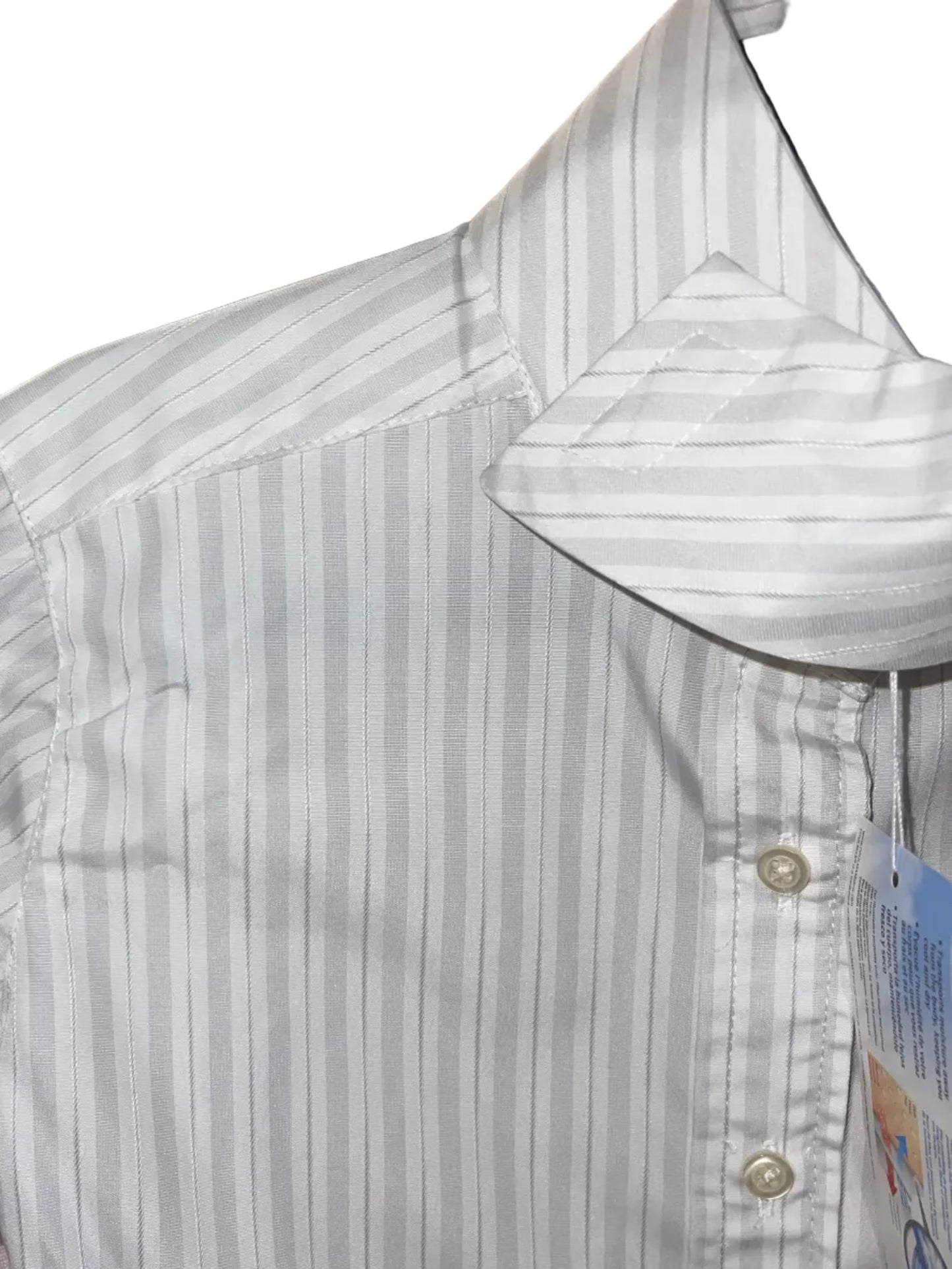 Tailored Sportsman, White Striped Childs 12 Hunt Shirt