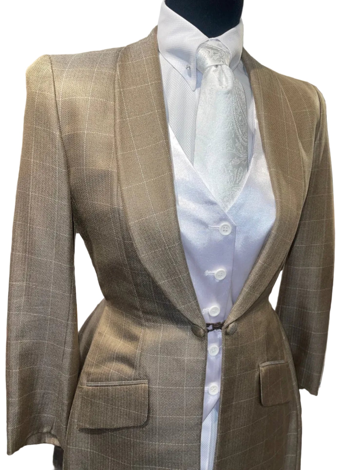 Marsha De Arriaga, Ladies Tan Day Coat