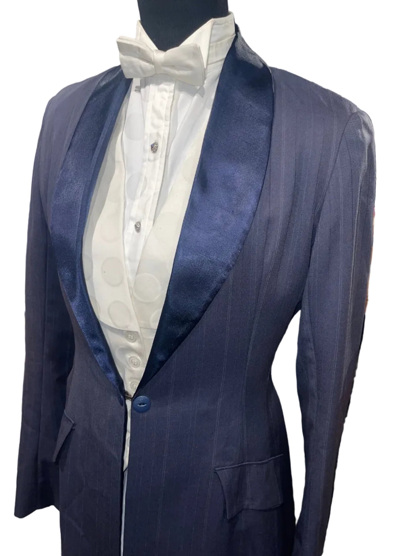 Custom, Ladies, Navy Formal Suit