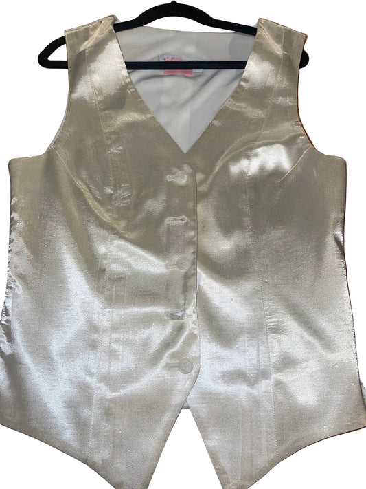 Teen, Cream Silk Vest