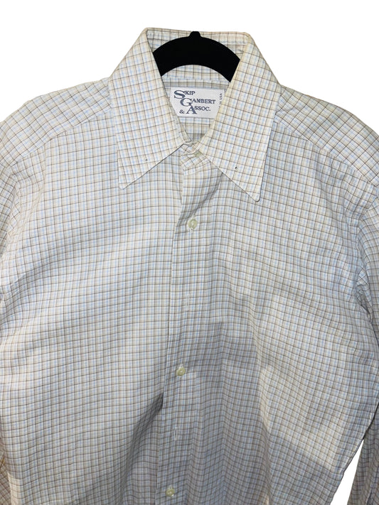 SGA, Taupe Check Shirt