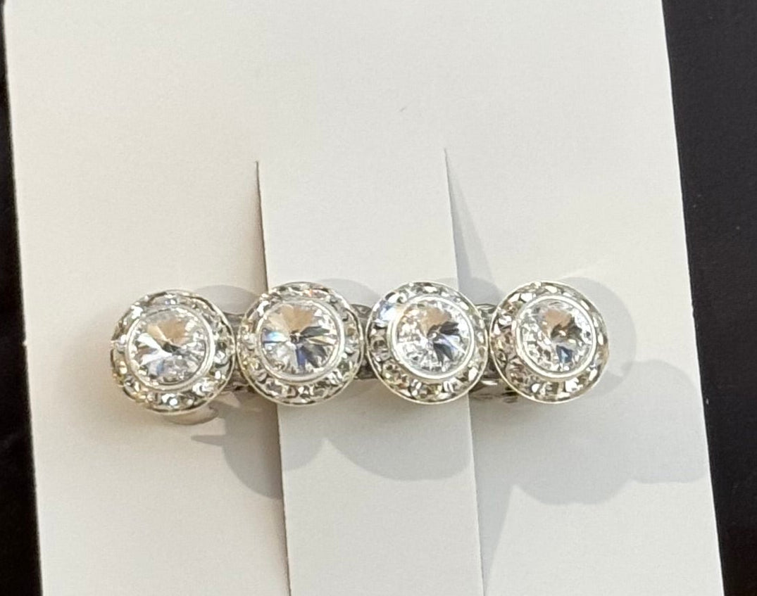 Crystal Barrettes (assorted)