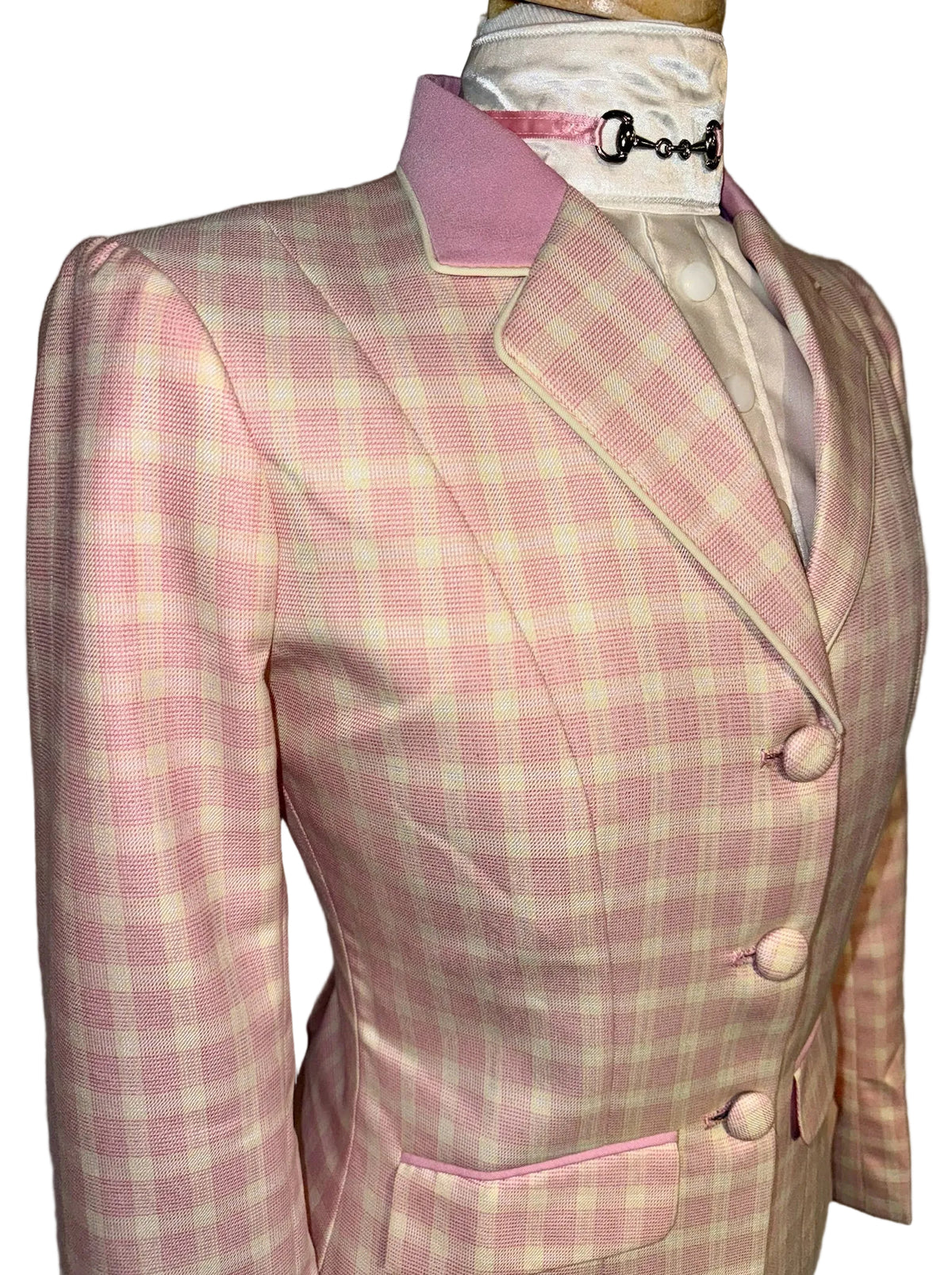 New MTC, Pink Plaid Hunt Coat