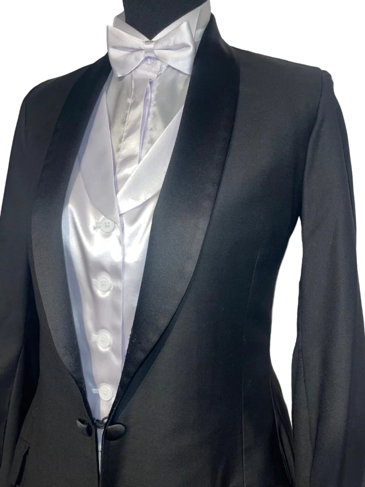 Saddle Seat Connection, Black Formal Coat
