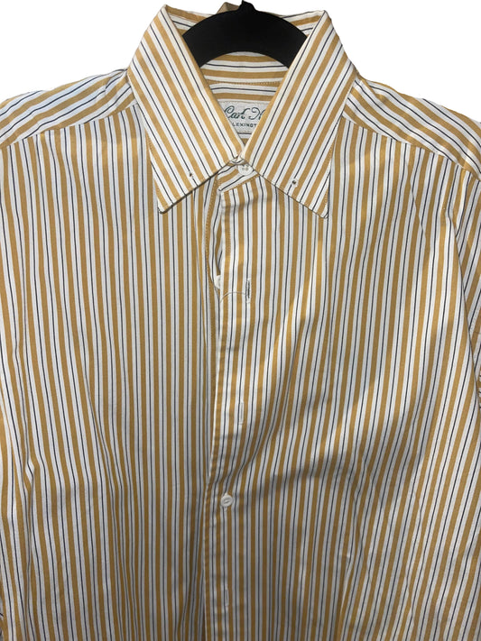 Carl Meyers, Gold and Navy Stripe Shirt