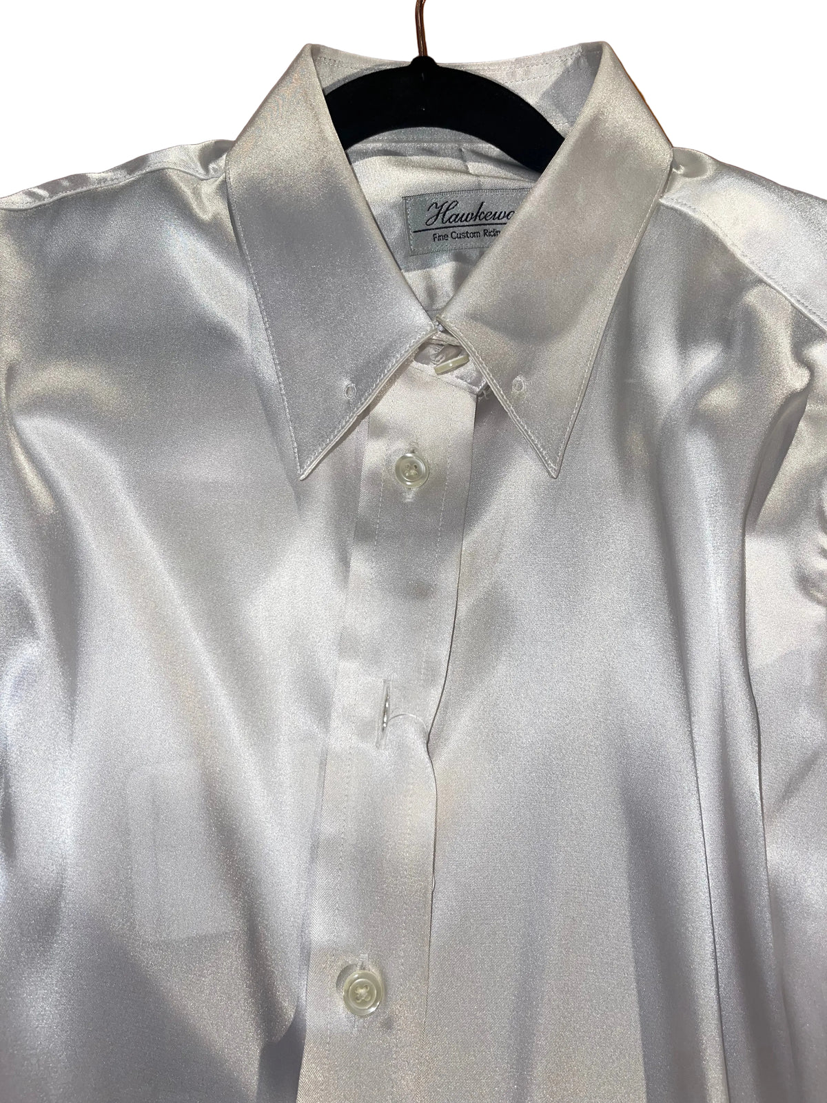 Hawkewood, White Silk Shirt