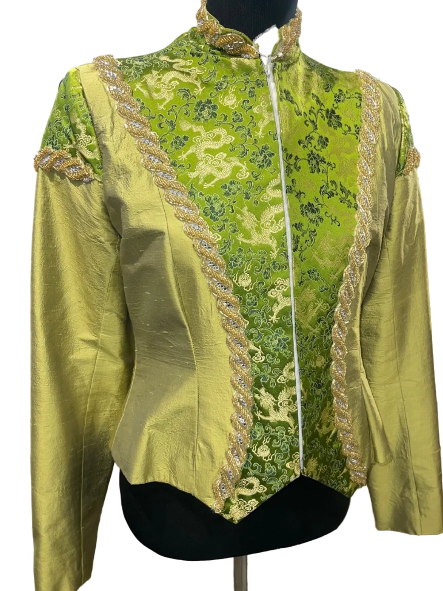 Custom, Ladies Green Western Set