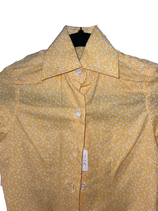 MTC, Yellow Floral Girls Shirt
