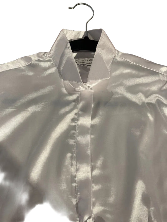 MTC, White Silk Formal Shirt