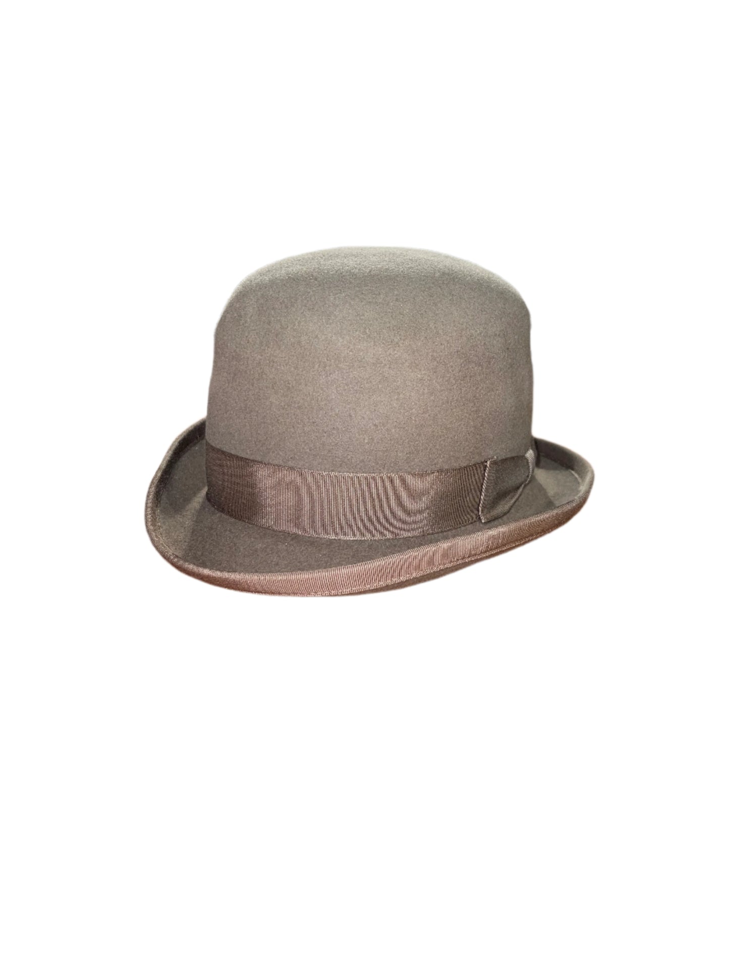 The Hat Lady Taupe Derby 6 5/8