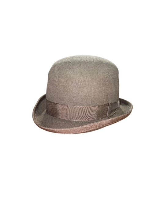 The Hat Lady Taupe Derby 6 5/8