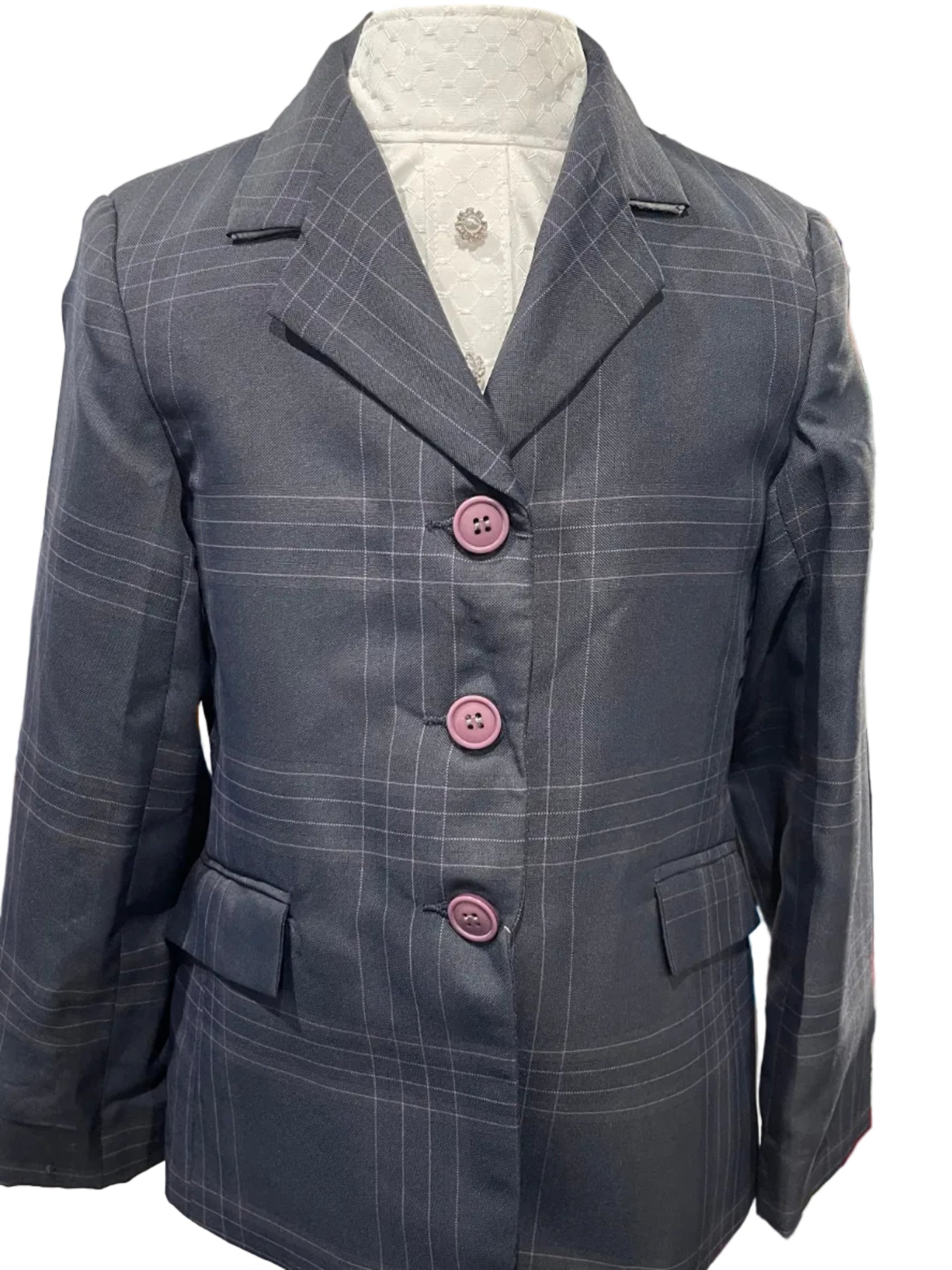 Tuffrider Kids 6 Navy Hunt Coat