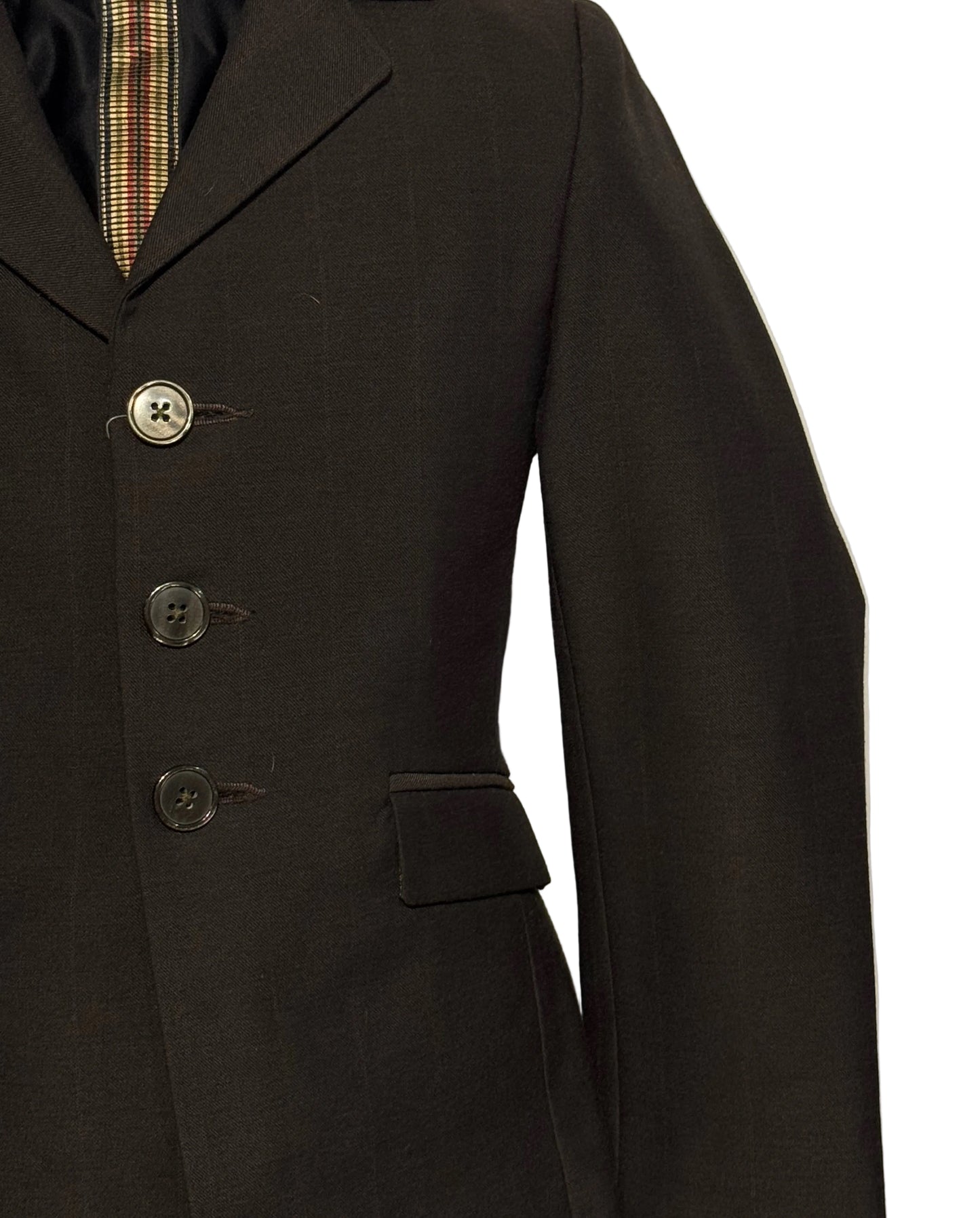 Brown Ovation Boys 10 Hunt Coat