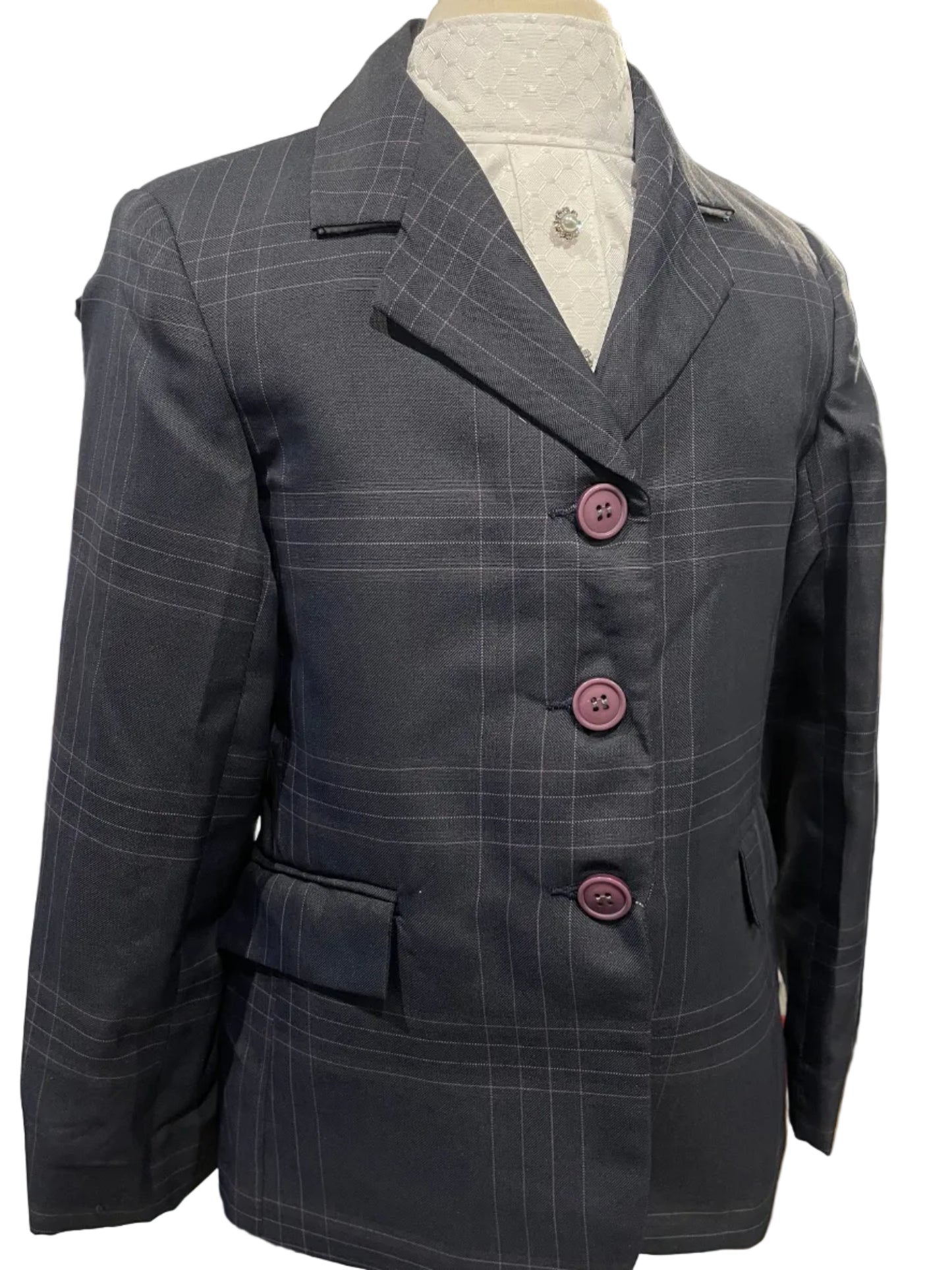 Tuffrider Kids 6 Navy Hunt Coat