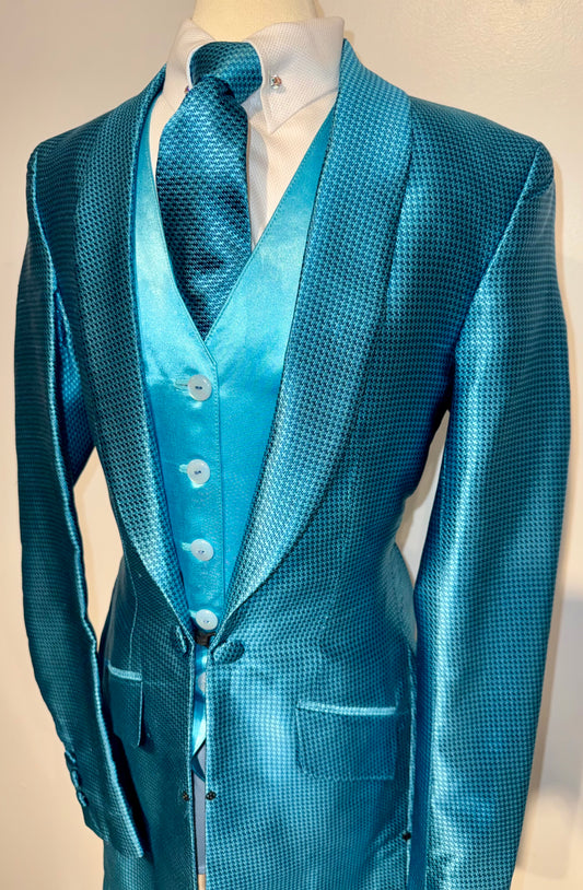 Marsha De Arriaga, Girls Teal Day Coat