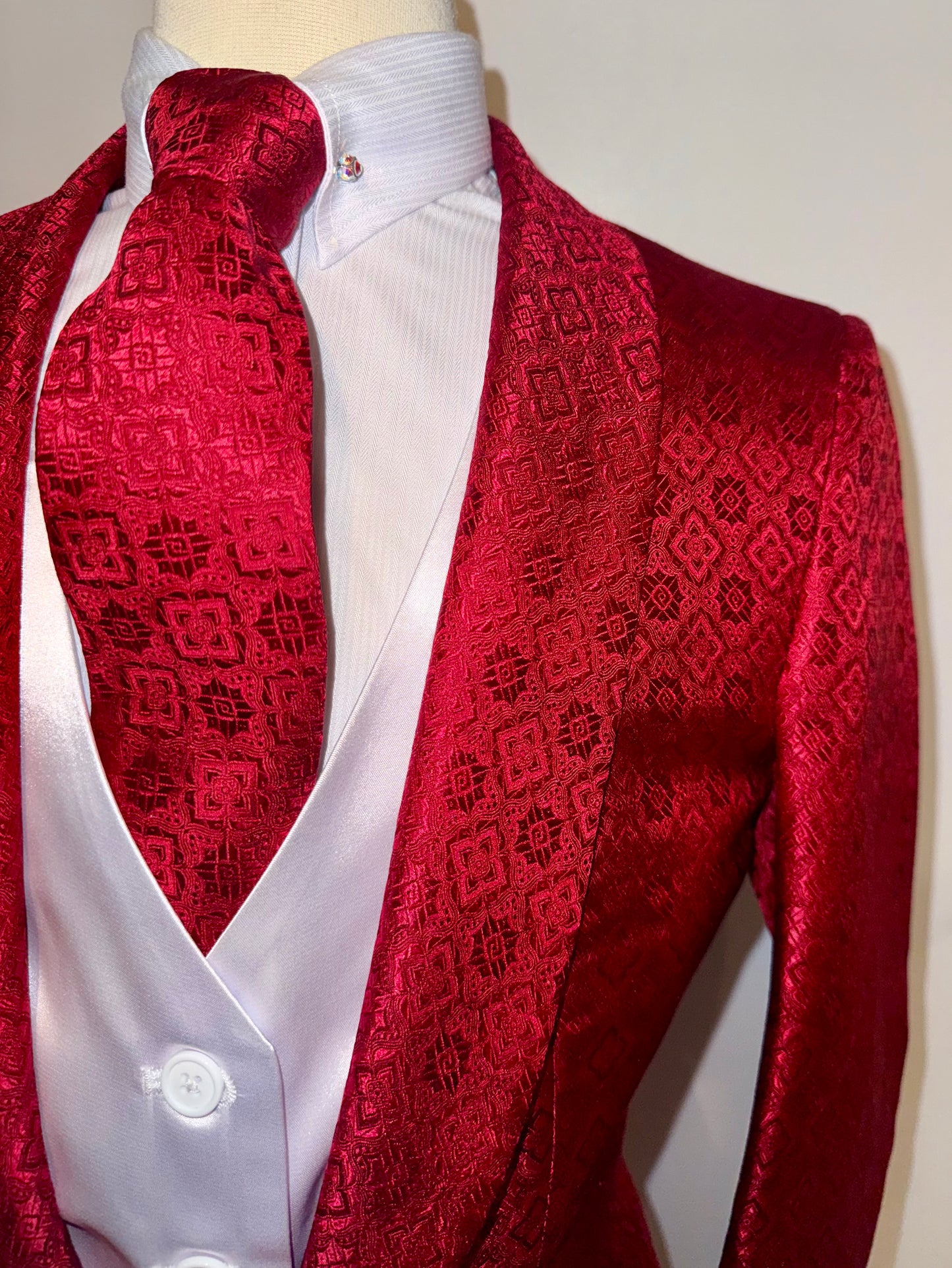 Marsha De Arriaga, Red Day Coat