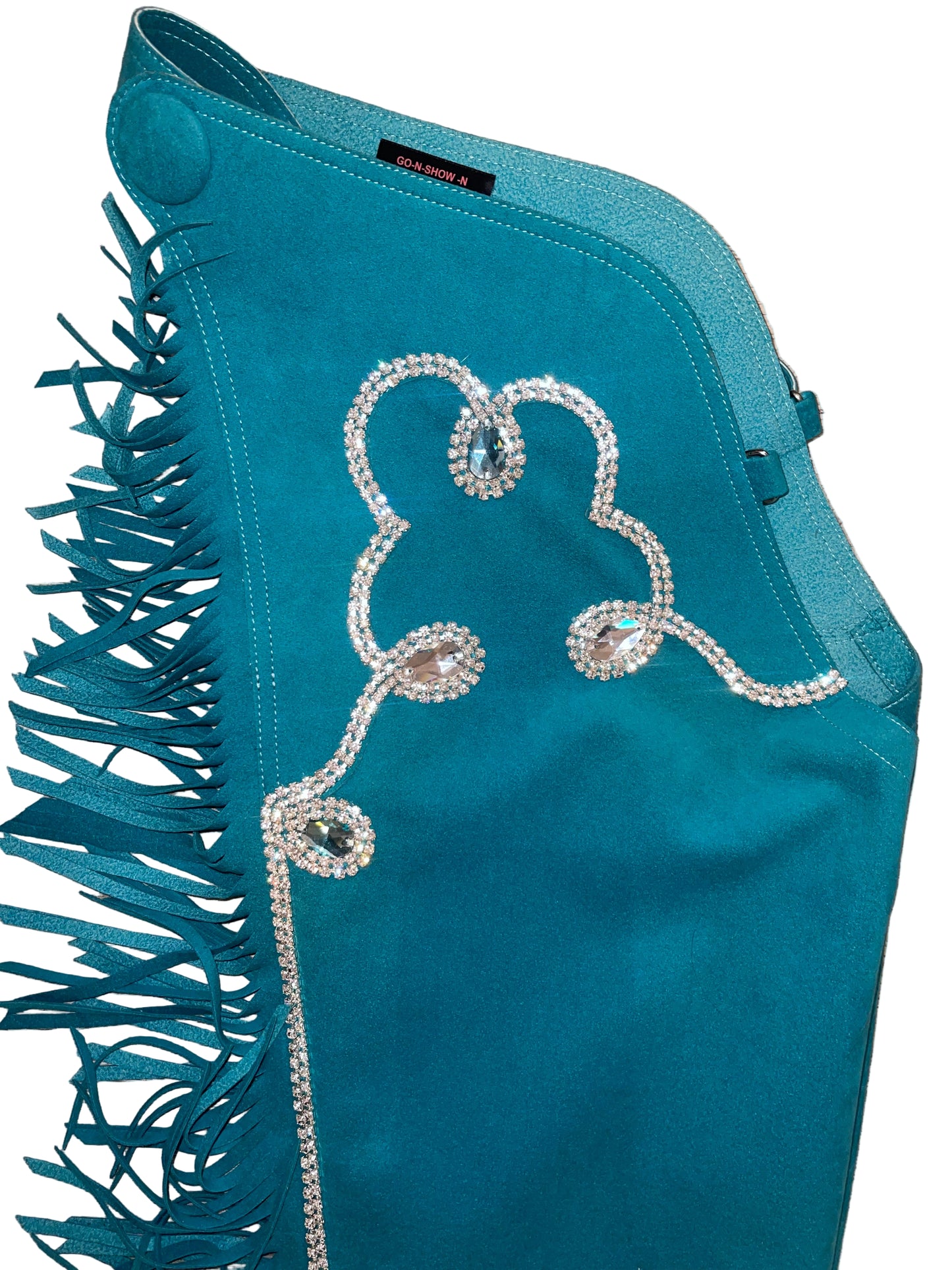 Go-N-Show, Ladies Small Turquoise Chaps