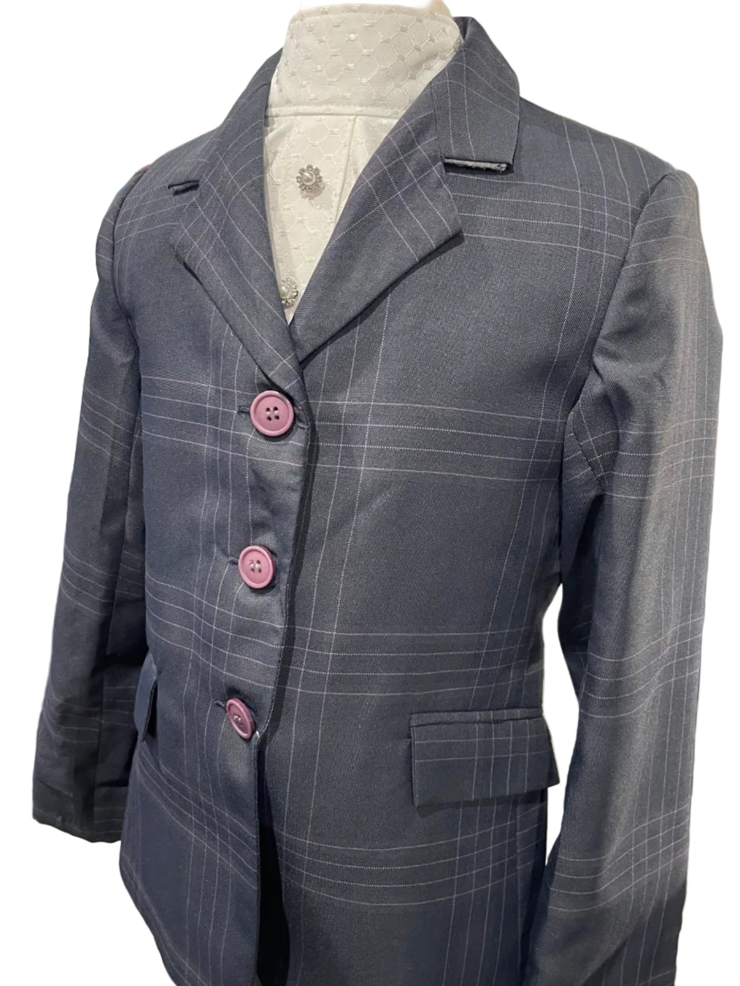 Tuffrider Kids 6 Navy Hunt Coat