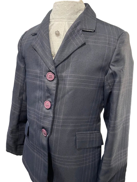 Tuffrider Kids 6 Navy Hunt Coat