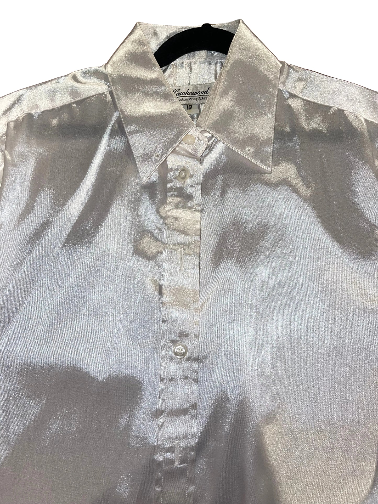 Hawkewood, White Silk Shirt