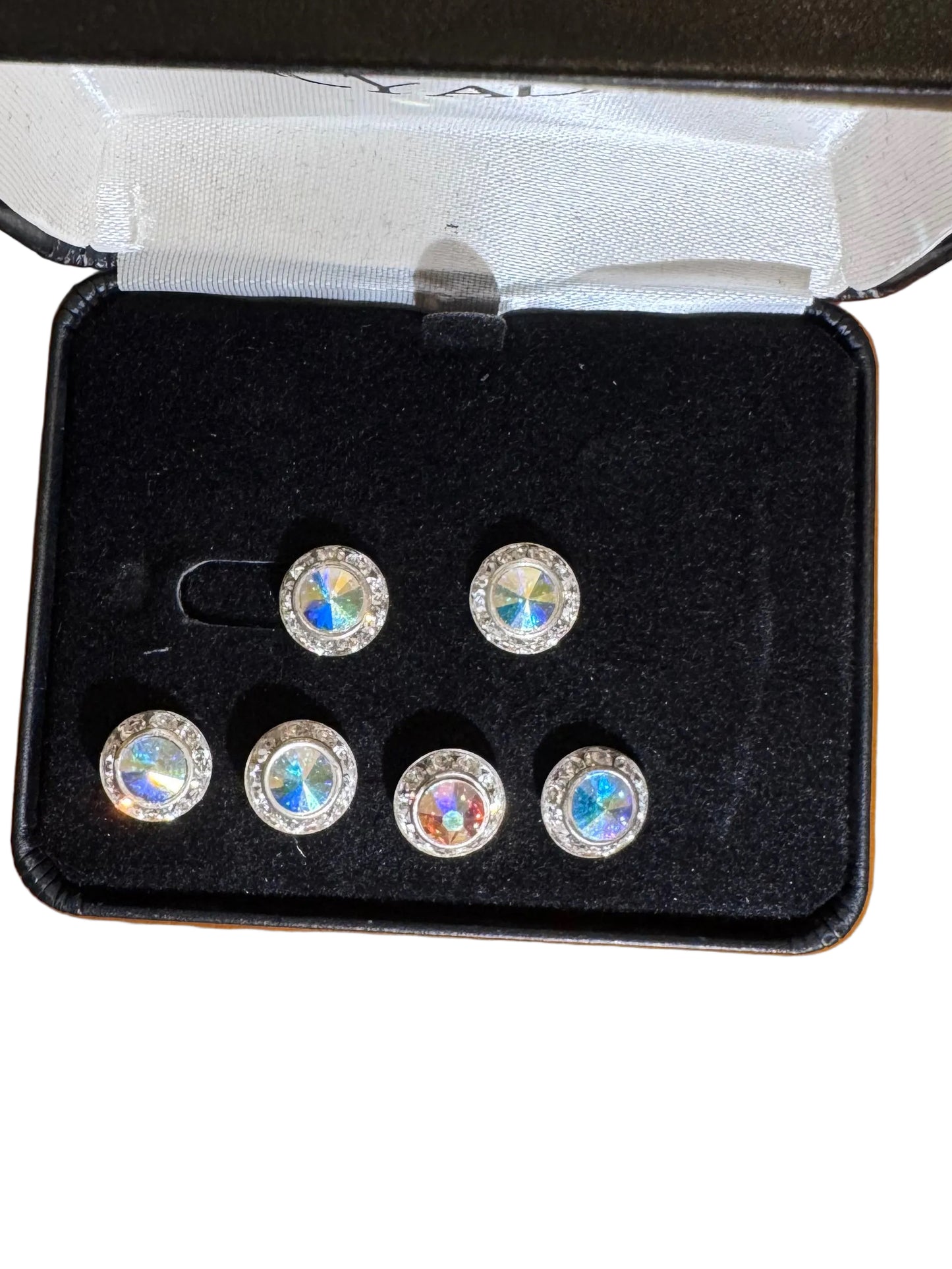 New, Iridescent Earrings and Stud Set