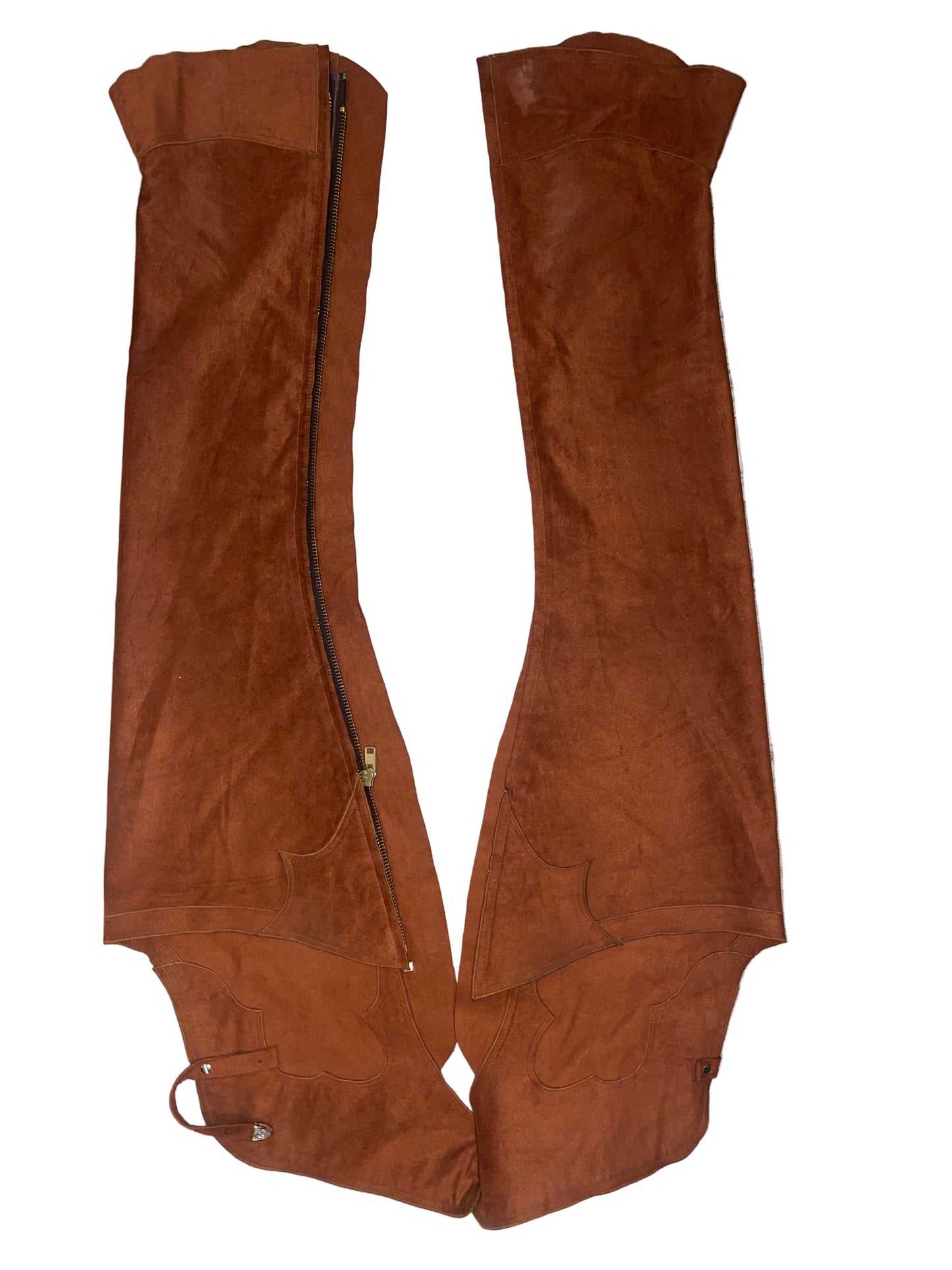 Custom, Rust Ultrasuede Chaps