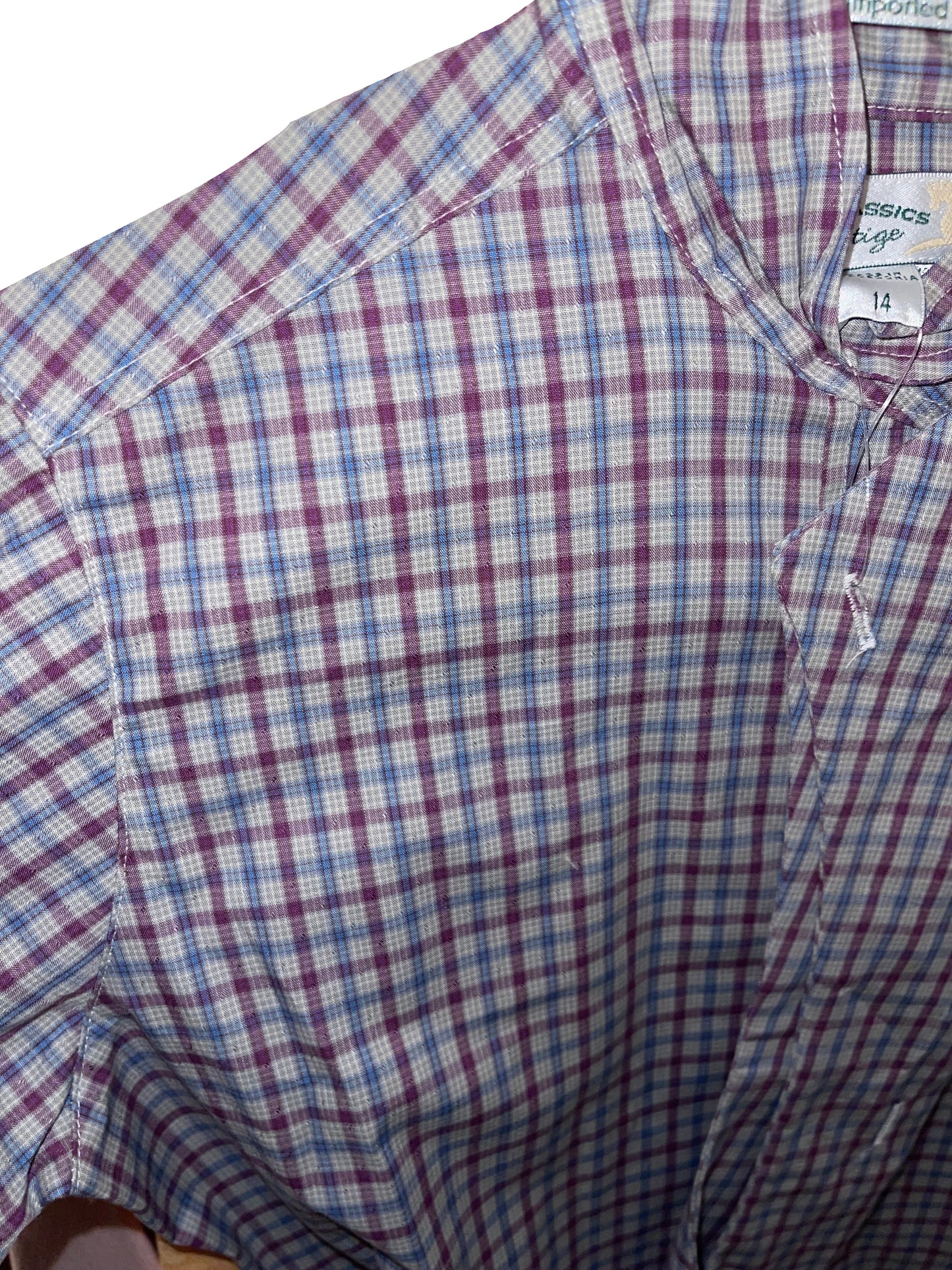 Rj Classics, Purple and Blue Childs 14 Hunt Shirt