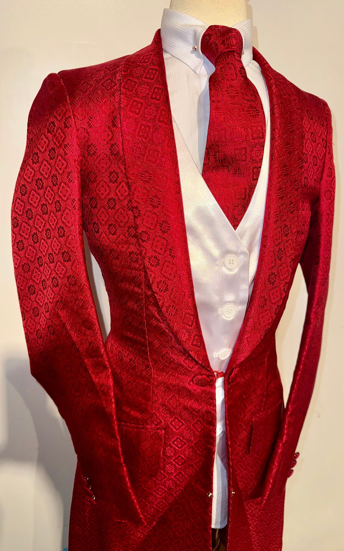 Marsha De Arriaga, Red Day Coat