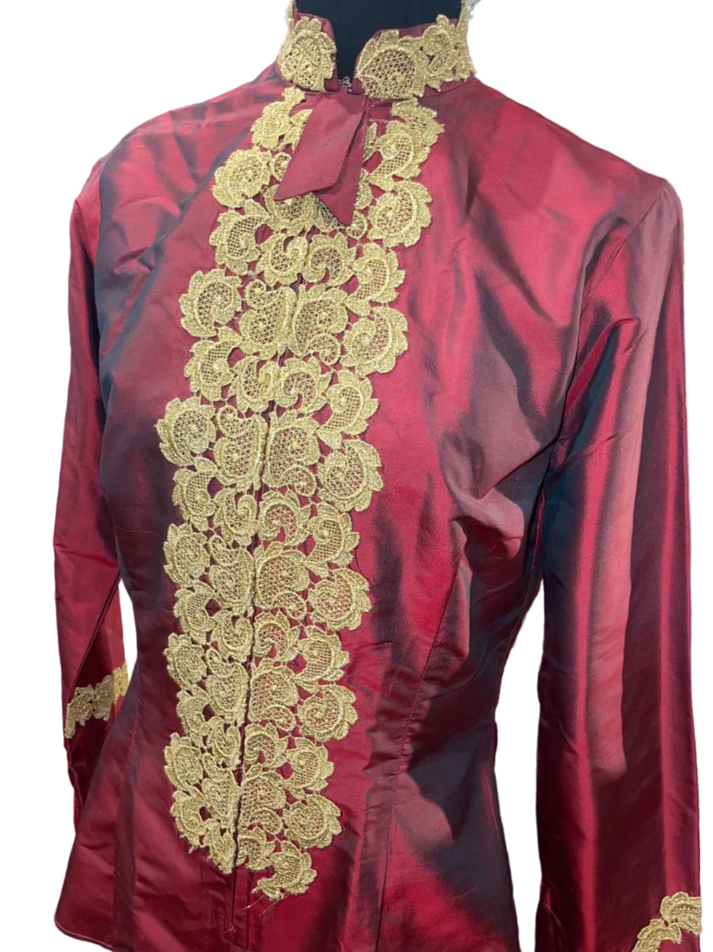 Custom, Ladies Red Western Set