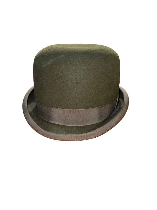 Saddle Seat Connection, Olive Derby 6 3/4