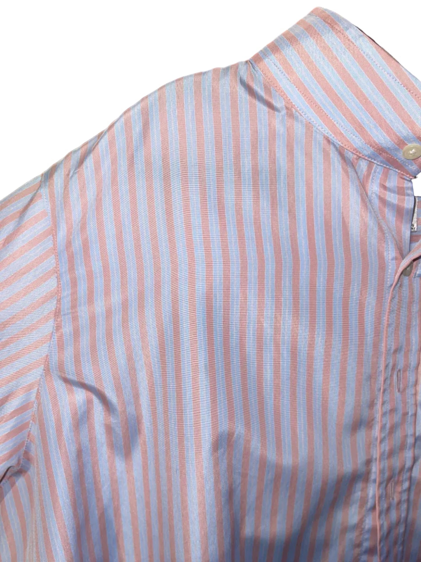 Tailored Sportman, Orange and Blue Stripe 42 Hunt Shirt