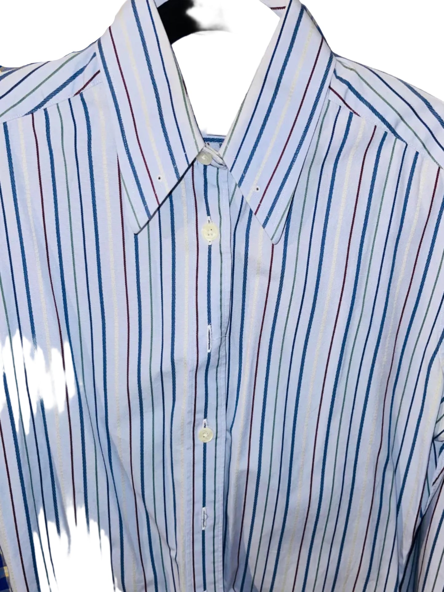 CCC, Blue With Multi Pinstripe Shirt