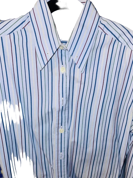 CCC, Blue With Multi Pinstripe Shirt