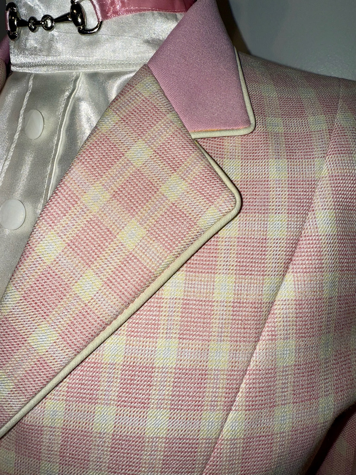 New MTC, Pink Plaid Hunt Coat